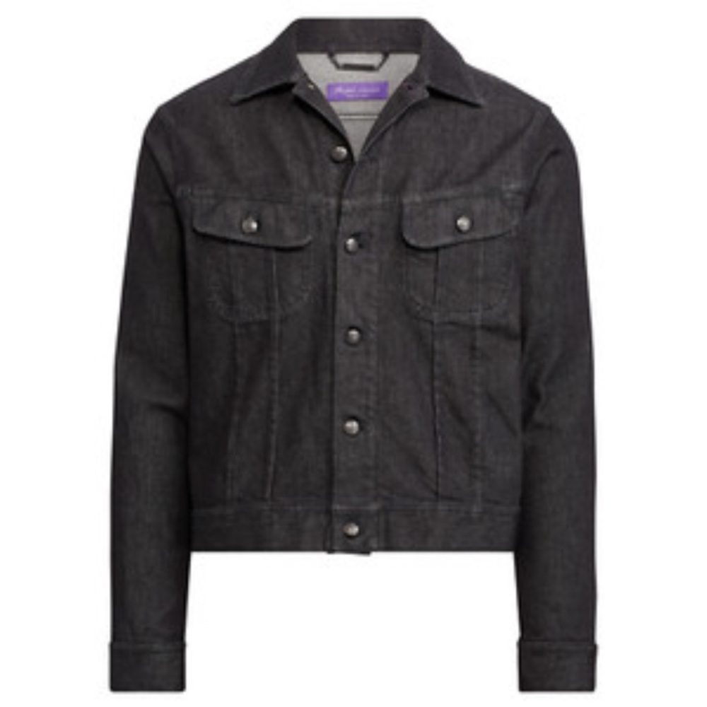 Ralph Lauren Purple Label Black Denim Jacket